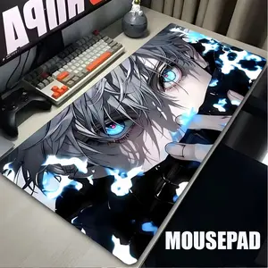 Alas Mouse Premium Mouse Pad Gaming Non-Slip Desk Mat Large Size Satoru Gojo Anime Motif High-quality Mousepads 80*30 CM