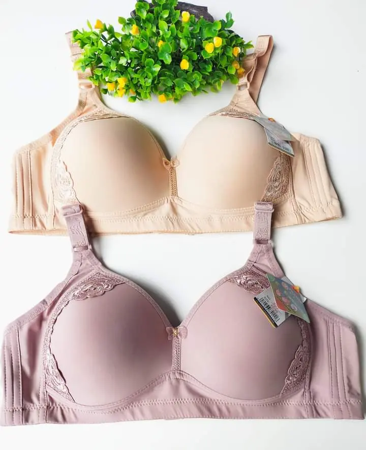 BRA Wanita BH YILANER Bra Busa Tanpa Kawat Kancing 3 / BH tanpa Kawat ORIGINAL Lembut Nyaman BUSA TIPIS