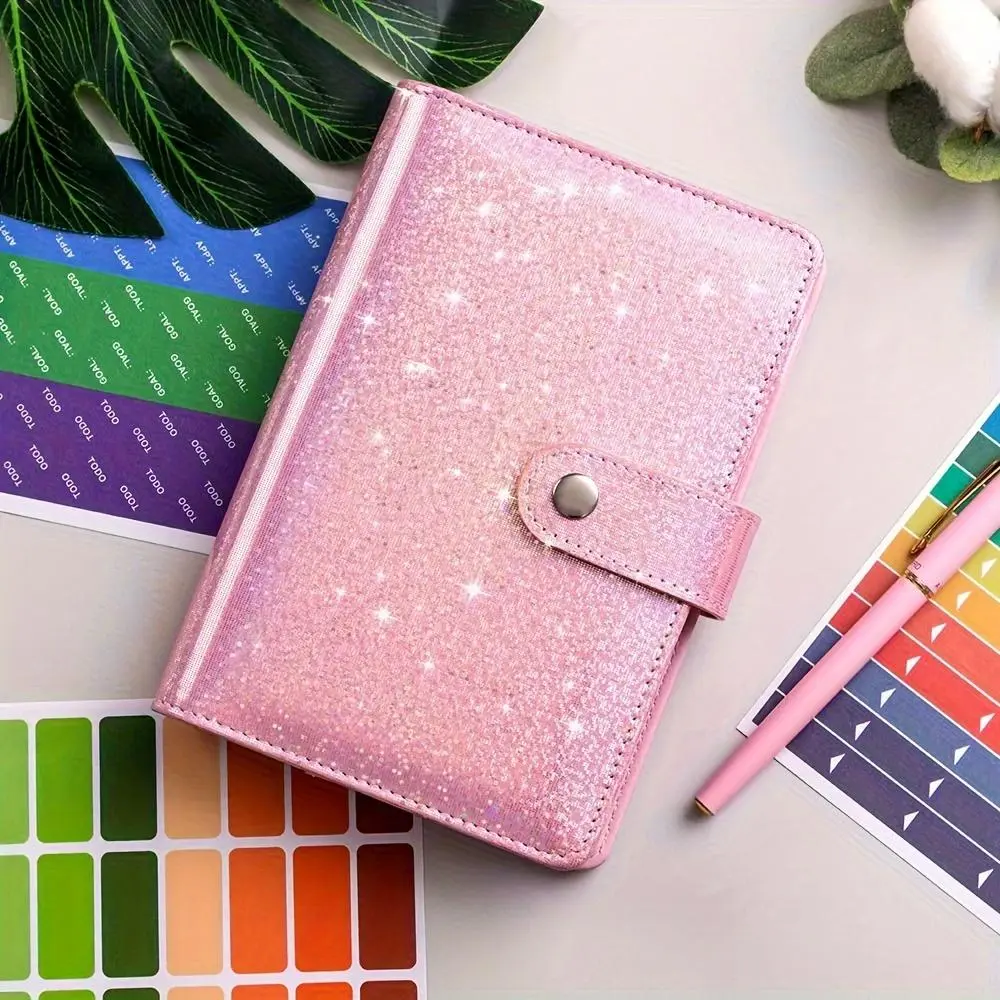 A6 Budget Money Saving Book Planner, 1 Count Cash Envelope System Planner with 8 Cash Envelopes & 12 Budget Sheets, Money Organizer Money Saving Book