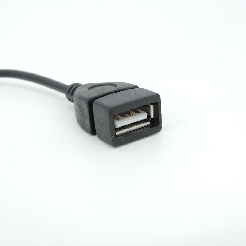 Product Introduction of 20cm Aux Audio converter 3.5mm male Cable To USB female male connector Usb Cable Adapter wire cord  SGB2 82