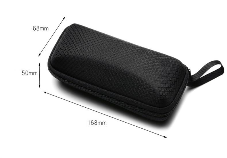 Product Introduction of Black Sunglasses Case Eyewear Cases for Women Glasses Box with Lanyard Zipper Eyeglass Bags Hard for Men Eyewears Cloth Bag 23