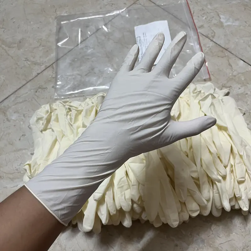 Túi Găng Tay Cao Su Cổ Dài 30cm Ôm Tay - Túi 500g - Túi 1000g - Găng Tay Cao Su Cổ Dài Co Dãn Tốt Làm Thẩm Mỹ, Vệ Sinh, Làm Vườn Đa Năng găng tay vệ sinh Rửa Bát Chống Nước 4