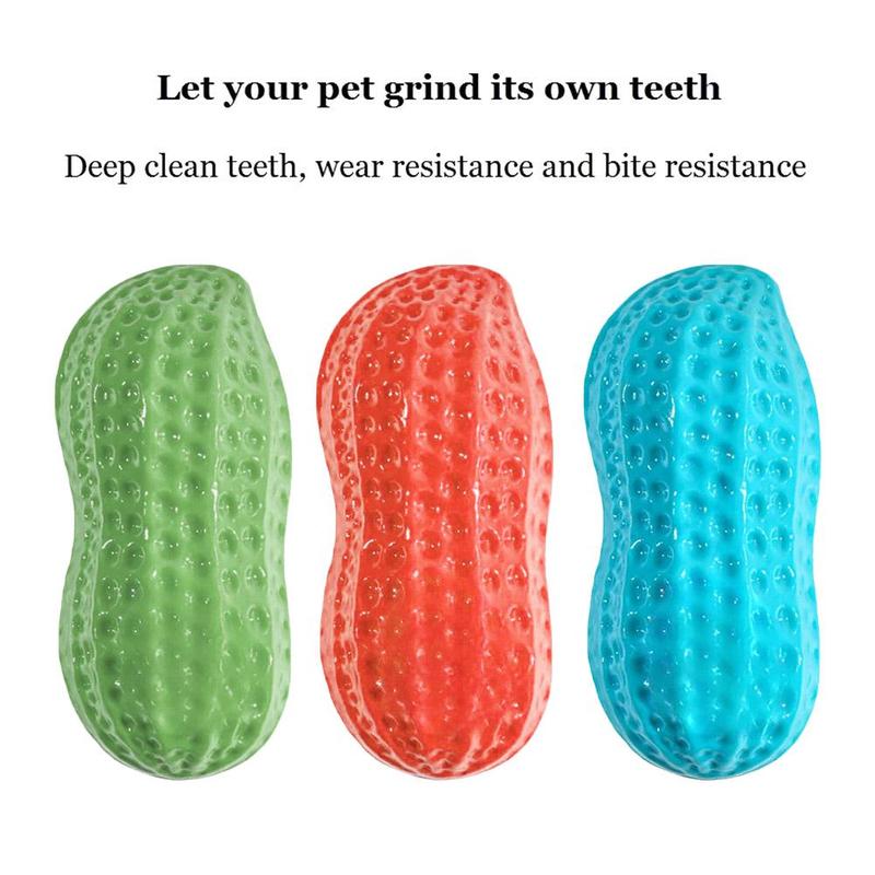 Product Introduction of Milk Peanut Pet Dog Chew Toys Dog Soundable Peanut Milk And Puppy Resistance Dog Toys Products V5O7 19