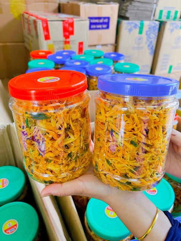 COMBO 2 HỘP KHÔ GÀ LÁ CHANH TƯƠI NABI DAI NGON CHẤT LƯỢNG Snack Ăn Vặt Food Thức Ăn 1