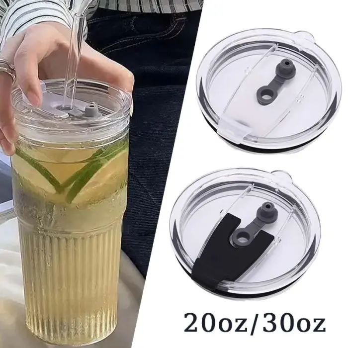 20oz/30oz Tutup Anti Tumpah Penutup Tumbler Sealing Bottle Cover Tutup Tumbler 600ml/900ml Utk Tumbler Yeti /Tumbler Insulated Stok lokal