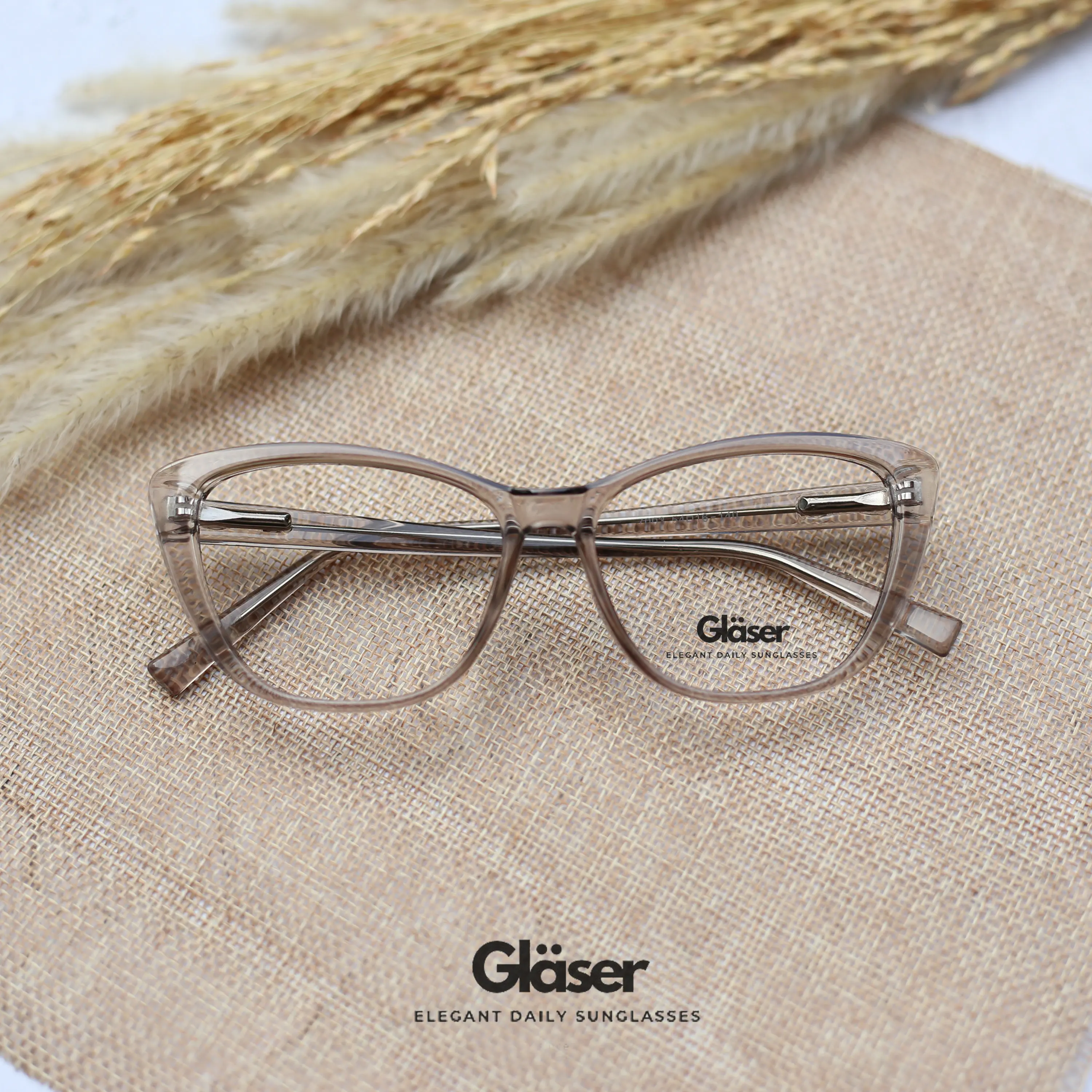 Frame Kacamata Lernaa - Bisa Minus Plus Cylinder (Free Box+Lap) Biru Frame Perempuan Laki-laki Eyewear Glasses Eyewear Glasses