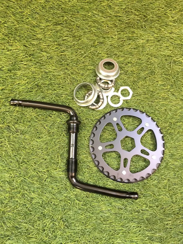 Crankset crank gir langsung sepeda ukuran 16 dan 20 Unicycle Tersedia Engkolan Saja 2