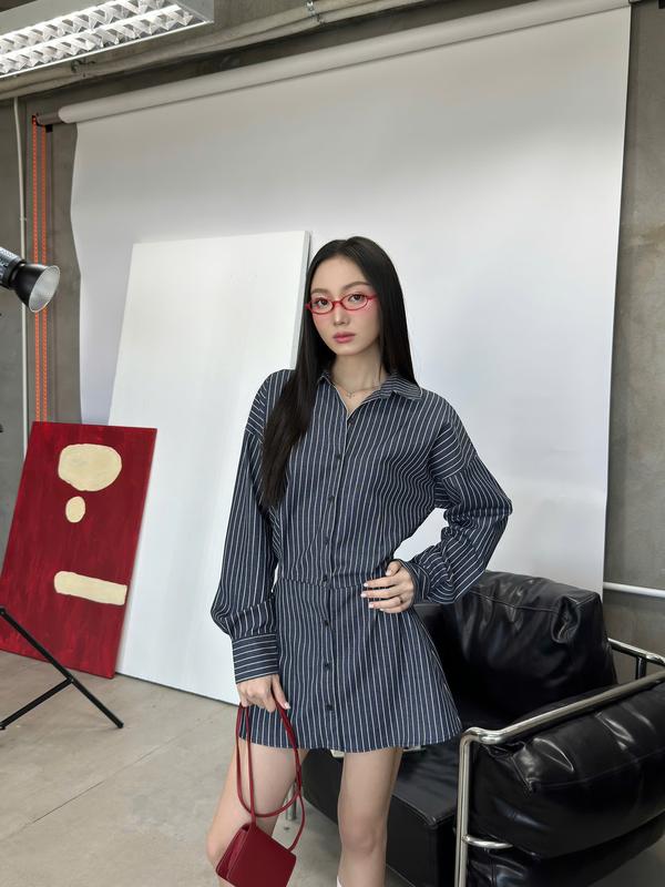 KIDO - Đầm sơ mi tay dài EDEN DRESS