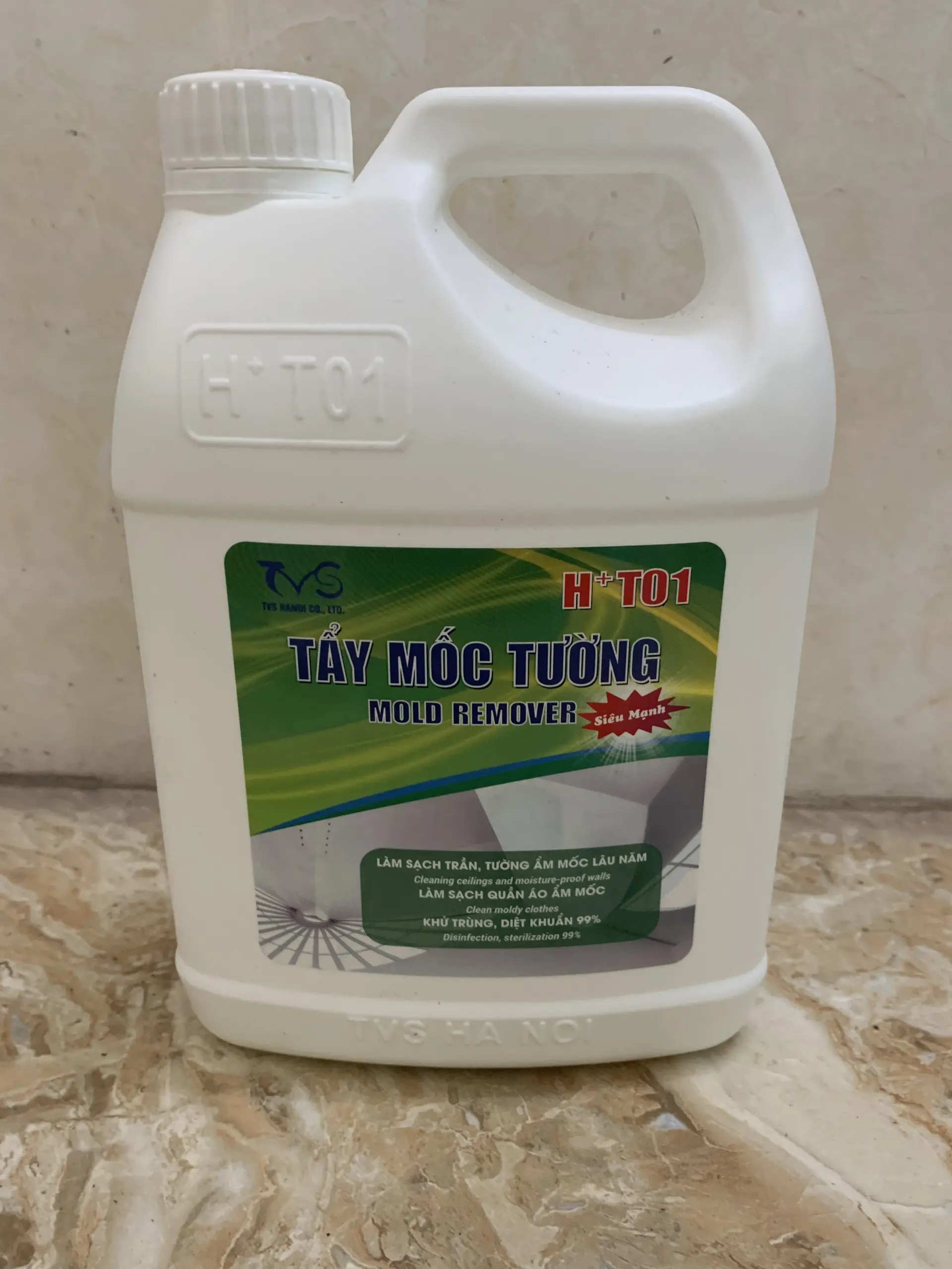Chất tẩy mốc tường, tẩy mốc quần áo HT01