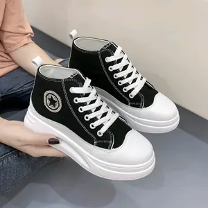 Sepatu Fyp Wanita Sneakers Sepatu Sekolah Sepatu Kuliah Motif Bintang Trendy Casual Terbaru