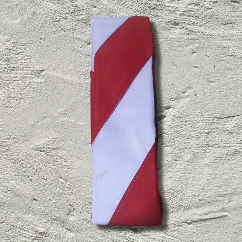 KACU / HASDUK / SETANGAN LEHER PRAMUKA UKURAN UNTUK SD Red White Cotton Silk 2