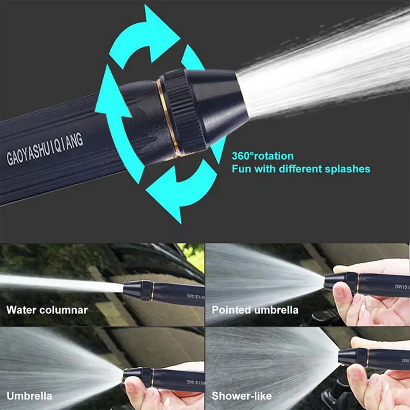 Water Jet Spray Semprotan Air Tembak dengan 3 Mode SLT-286 Car 6