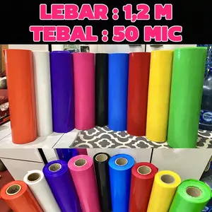 PLASTIK LAYANGAN / PLASTIK WARNA METERAN TEBAL ISI 2 LAPIS