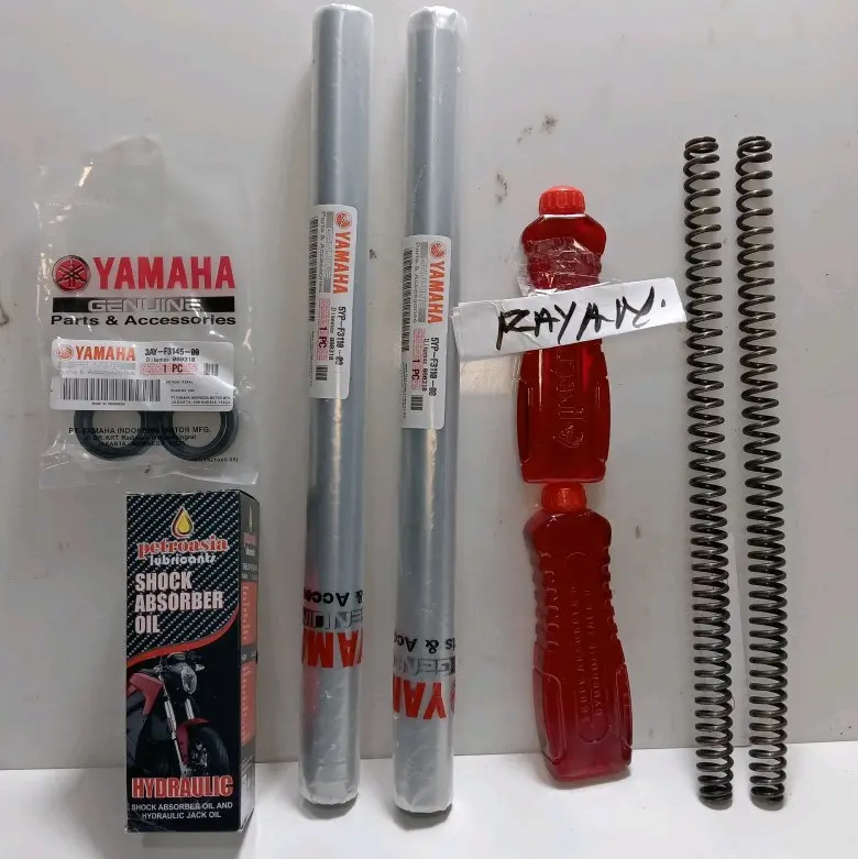 sok depan Jupiter MX lama 1s7 per sil sok oli Jupiter MX old kanan kiri Motor 2