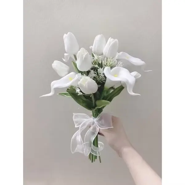 Hoa cầm tay cô dâu HCTAYTOP01 - Trang trí nhà cửa - Decor, Decor Phòng, Decor Bàn, Để Bàn 2