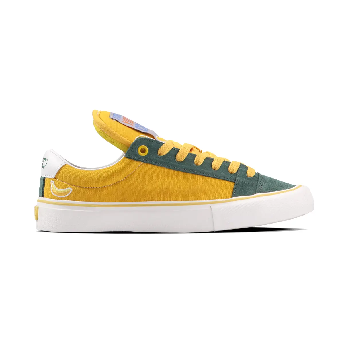 FYC - Caven Lite - Yellow Green Canvas Casual | Sepatu Vulcanized