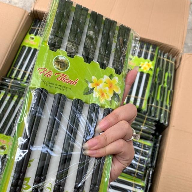 Vỉ 10 đôi đũa nhựa chịu nhiệt- Đũa nhựa - SLock 1