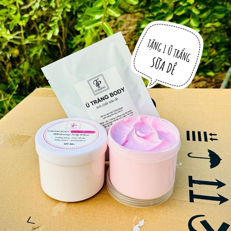 ( TẶNG Ủ TRẮNG ) COMBO 1kg NGÀY  và ĐÊM 500g kem kích trắng và 500g kem tẩy hồng  Làm Đẹp Da Chăm Sóc Da Dưỡng Ẩm Da