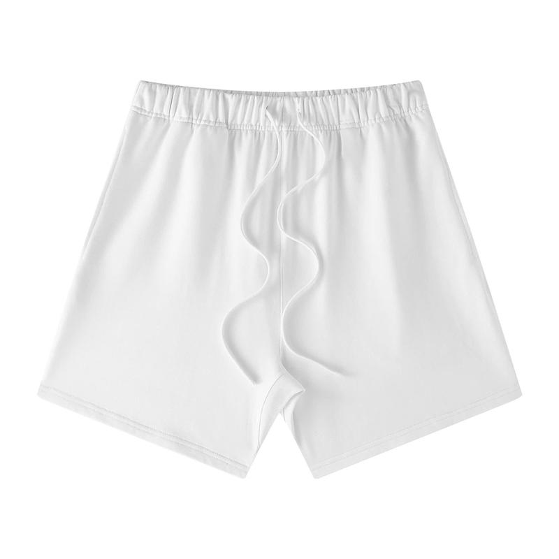 Bộ quần áo short ngắn tay sương mù phù hợp với nam giới mùa hè dáng rộng giản dị, áo thun thể thao cotton nguyên chất dành cho cặp đôi bodo nam nu 4