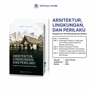 Buku Arsitektur Lingkungan Dan Perilaku / Pengantar Ke Teori Metodologi Dan Aplikasi UGM Press / UGM PRESS -UGMP - UGMP