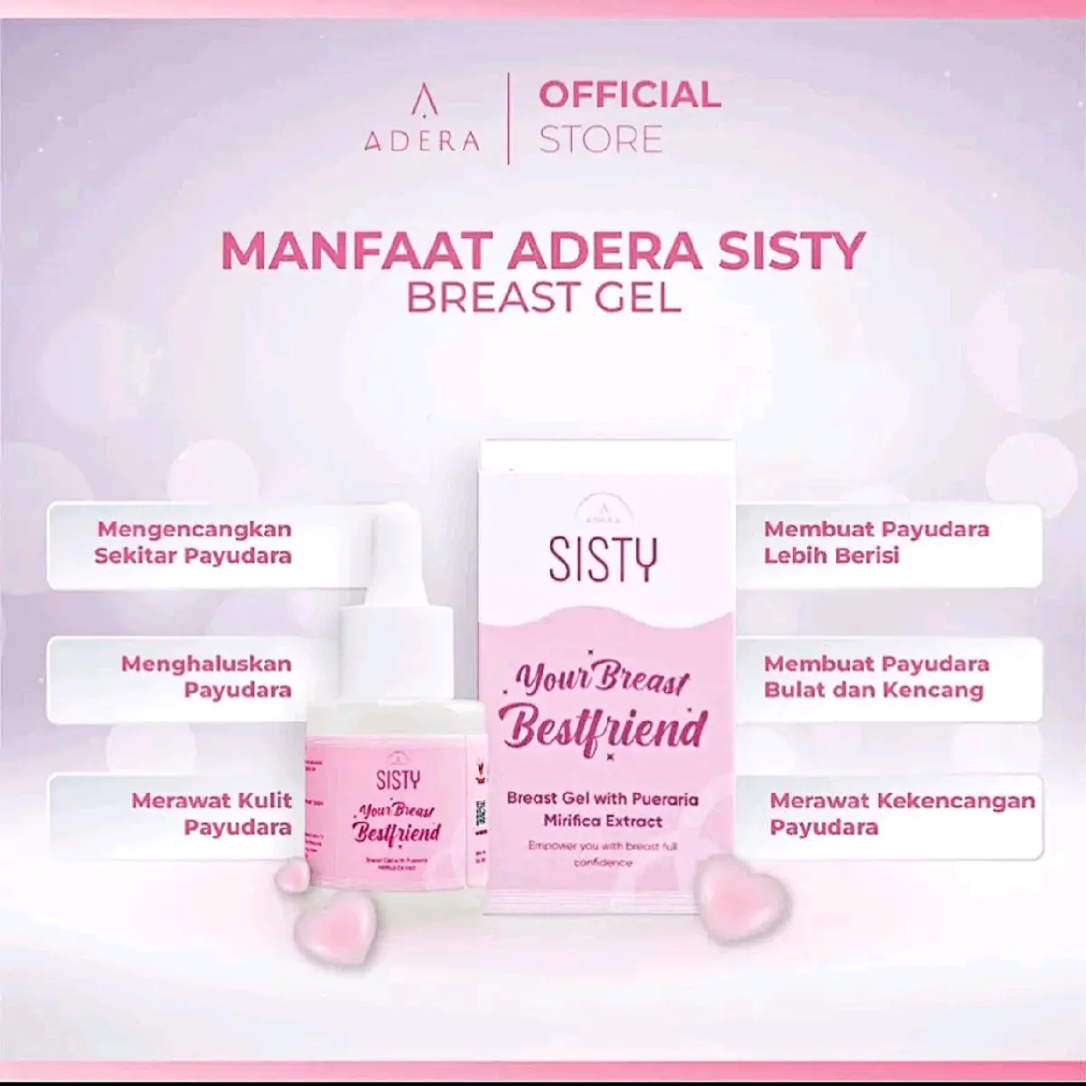 SERUM SERUM ADERA SISTY YOUR BREAST BESTFRIEND SERUM PEMBESAR PAYUDARA COD