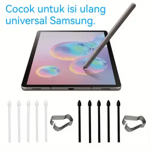 5pcs Pengganti Ujung Mata Stylus S Pen untuk Samsung Galaxy Tab S Series