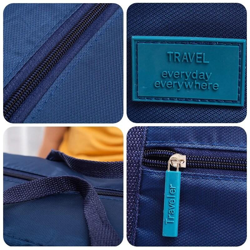 Product Introduction of Lightweight Foldable Travel Duffel Bag Unisex Tote Carry-On Luggage for Weekenders Overnight Stays 7