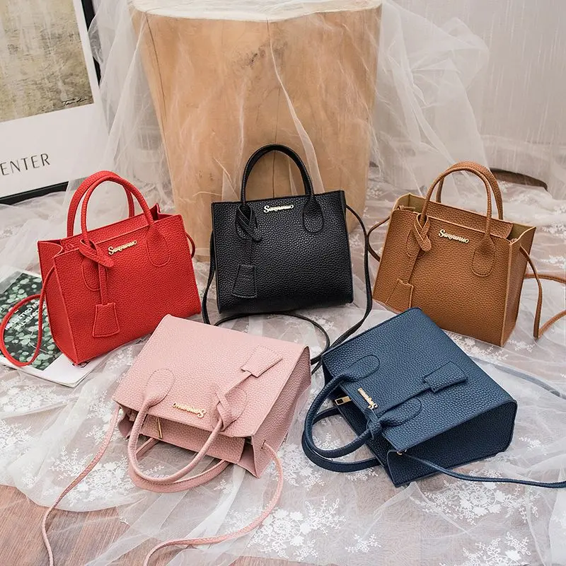 Women's Bag 2024 New Fashionable Korean Style Large Capacity Zipper Handbag Ins Lovely Girl Crossbody Bag All-Match Shoulder Bag