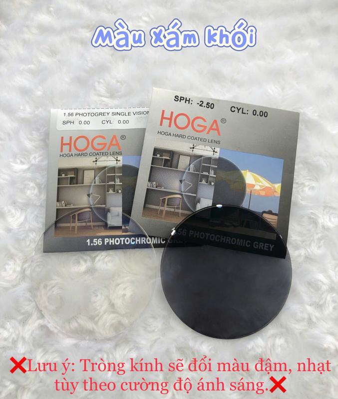 TRÒNG KÍNH ĐỔI MÀU HOGA NHẬT BẢN- ĐỔI MÀU THEO CƯỜNG ĐỘ UV SIÊU CÁ TÍNH VÀ THỜI TRANG- KHÔNG GIAO TRÒNG RIÊNG LẺ 3