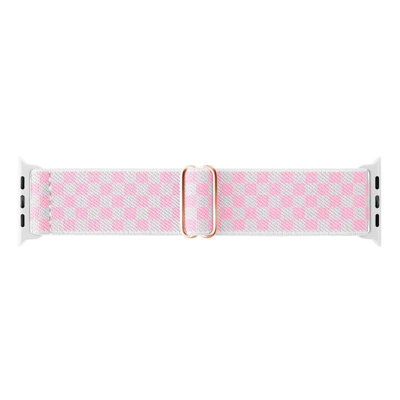 Product Introduction of Stretchy Nylon Loop Watch Band, 1 Count Adjustable Soft Elastic Watch Band, Wearable Accessories Compatible with Apple Watch 8/7/6/5/4/3/2/1 17