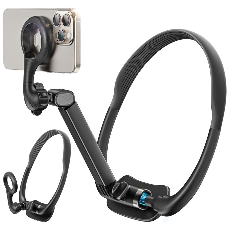 Product Introduction of Magnetic Neck Hanging Phone Holder, Magnetic Neck Hanging Phone Holder with Phone Lanyard, Phone Accessories for Men & Women 3