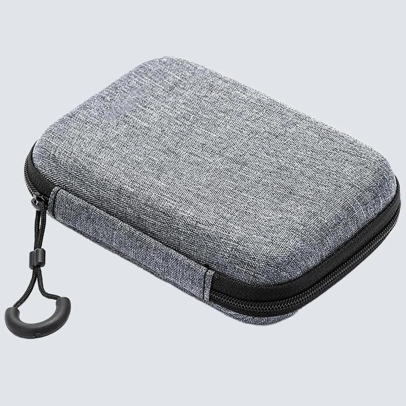 Hộp túi phụ kiện điện thoại, túi công nghệ khung cứng chống sốc đựng cho ổ cứng di động 2.5inch pin sạc dự phòng dây cáp