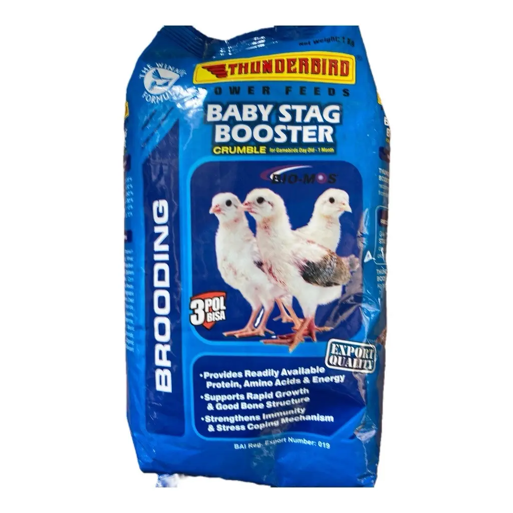 Combo 5 gói BABY STAG BOOSTER cám chuyên dùm cho gà con