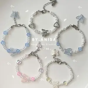 GELANG MANIK CUTE | bracelet pearl beads cute
