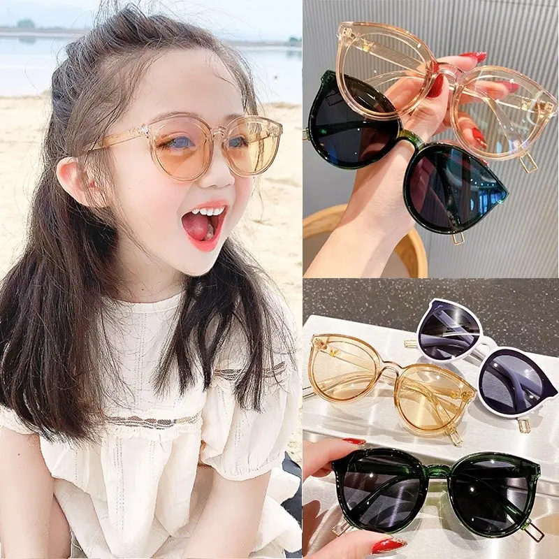 Kính râm thời trang cho trẻ em, Kính bảo vệ tia cực tím, dành cho bé trai và bé gái, Kính râm Meta Baby nghệ thuật Cổ Điển màu sắc phong cách hoạt hình, Thích hợp cho trẻ em
