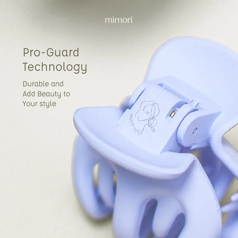 Mimori Korean Hair Claw - Matcha Bingsoo (Bold) Isi 3 5