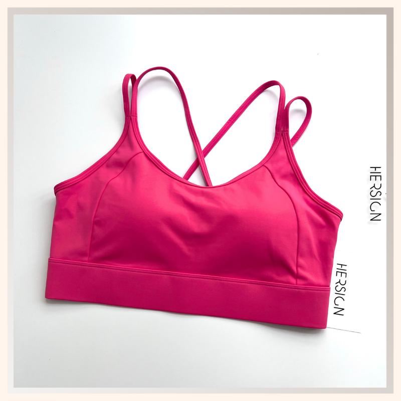 Áo bra tập gym nữ Áo tập yoga nữ dây mảnh chéo lưng HERSIGN-BRA32