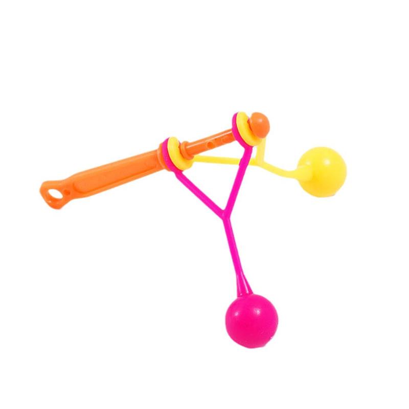 Product Introduction of Traditional Nostalgic Double Touch Ball Hand Rocking Touch Ball Hammer Small Plastic Toy V1F3 26
