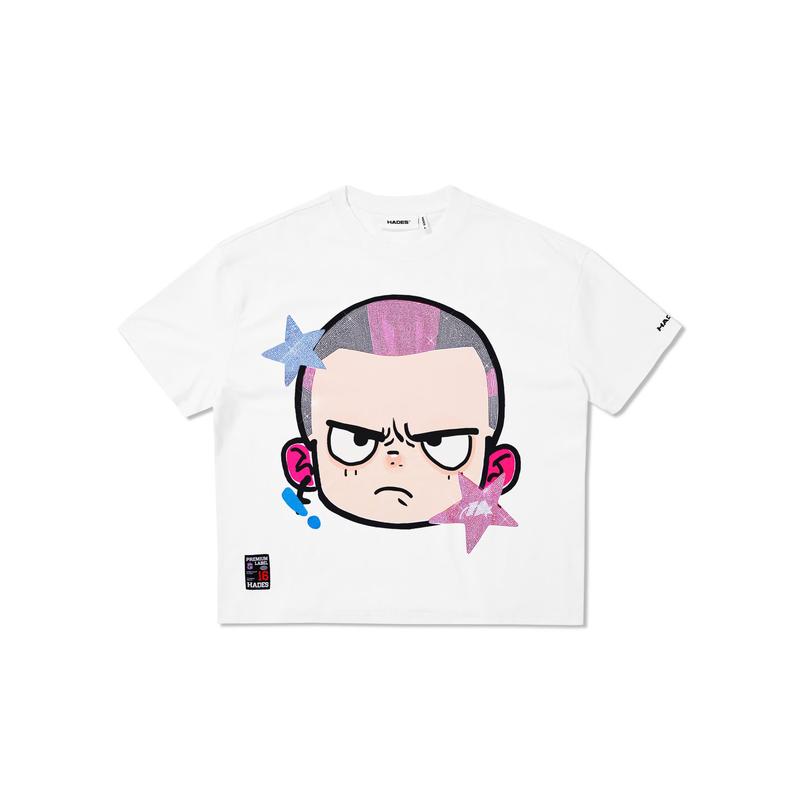  HADES Angry Mood Tee - HADES Brand chính hãng Áo thun tay lỡ cotton unisex 