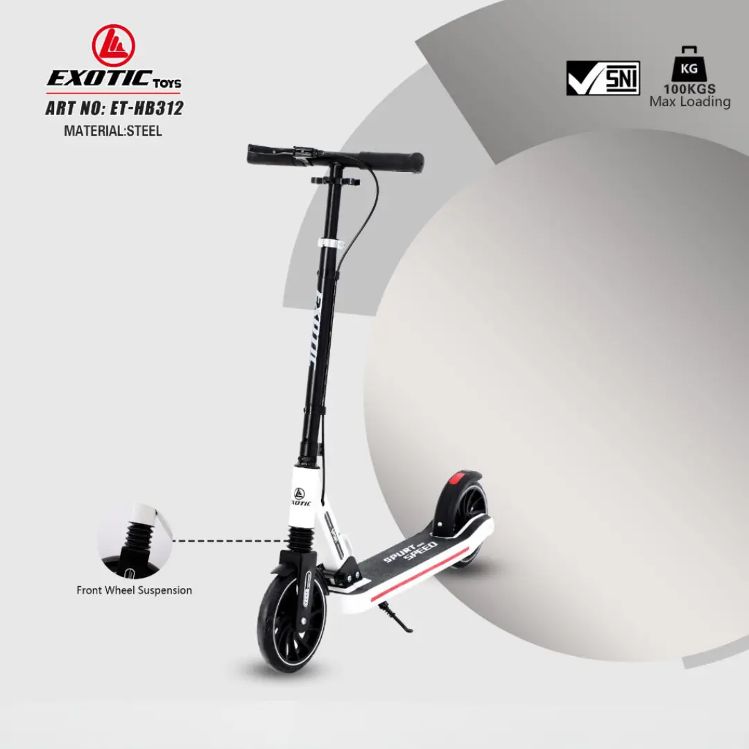 Scooter Skuter Otoped Anak hingga Dewasa EXOTIC ET-HB 305, HB 513 Dan HB 512 HB 511 Alloy | High Quality bisa beban sampai 100kg