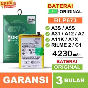 BATERAI BATRE BATRAI OP A3S / A5S / A7 / A12 / A31 / A11K / C1 / BLP673 Original Battery