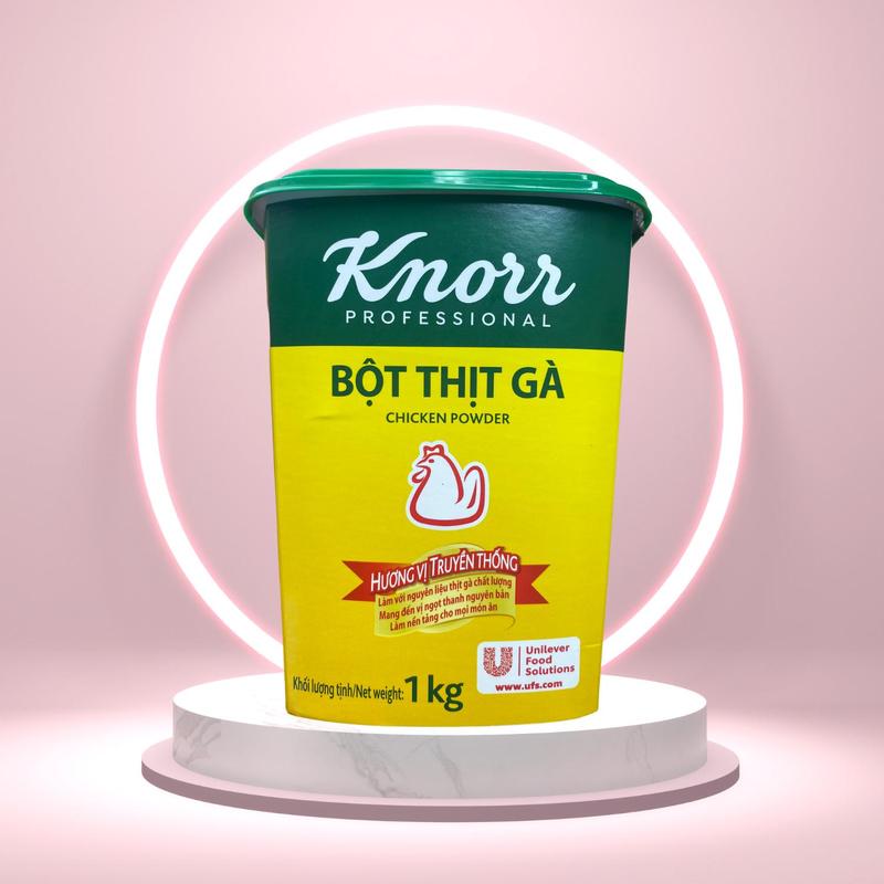 Knorr Bột Thịt Gà 1kg Knorr Chicken Powder Gia Vị nhà bếp hoàn chỉnh