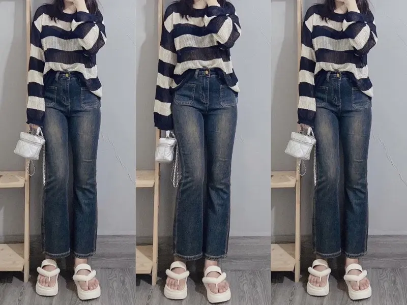 [88cm - NẤM LÙN] Quần JEAN LOE LỠ CHO NÀNG HOTTREND [LO3] Nữ Jean 6