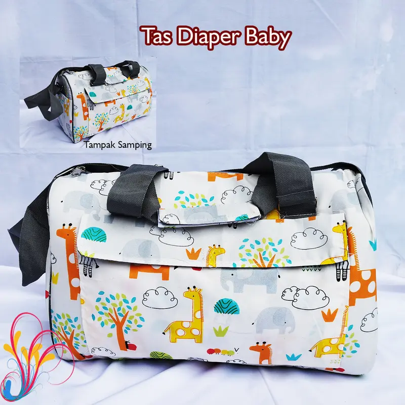 tas bayi diaper bag baby termurah muat banyak dan ada sekat 4