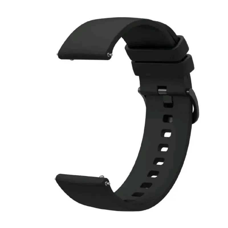 Dây silicon trơn mịn dành cho đồng hồ cơ và Smartwatch size 20mm và 22mm 1