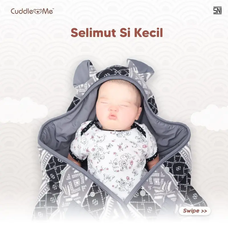 BabyCape CuddleMe Cover Gendongan Jaket Bayi Anak Multifungsi Toddler 3
