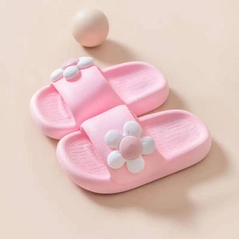 PROMO 8.8 IMPORT OkayBaby B271 Sandal Sendal Anak dan Ibu Fashion Sandal Slop Lucu Coople Anak Cewek Anti Slip  Bahan Karet Casual Anti Licin Umur 3-15 Tahun Terbaru 1