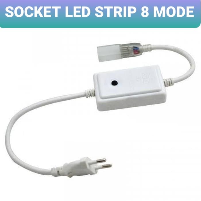 Socket LED Strip / Neon Flex 8 Mode - Shop | Tokopedia