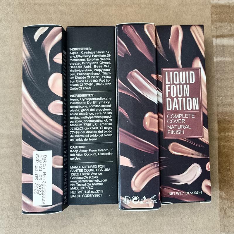 Product Introduction of Exclusive for Cross-Border Moisturizing Brightening Concealer Foundation Natural Long Lasting Oil Control BB Cream Waterproof Smear-Proof European and American Shading Powder 21