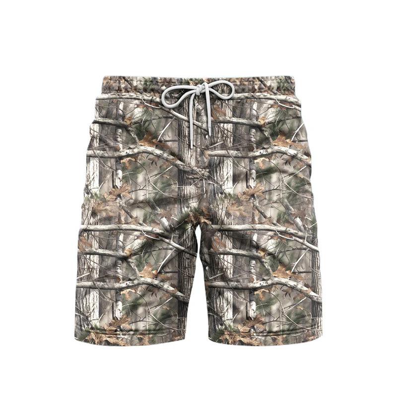 Product Introduction of 2025 New European and American Trade Casual Versatile Fashion Trend High Quality Men's Camouflage Casual Shorts 8